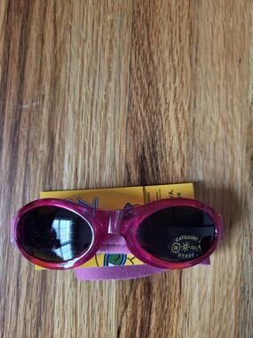 BaBy BanZ Hot Pink Kids Sunglasses with Dark Lenses